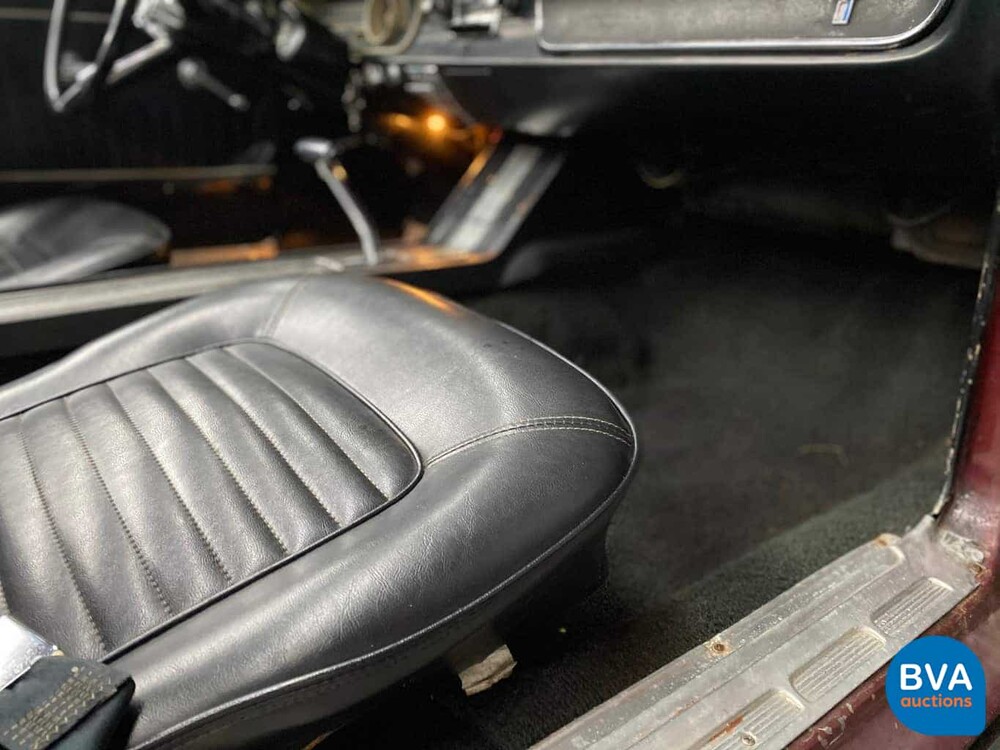 Ford Mustang Cabriolet V8 Automatik 1965.