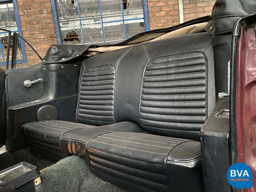 Ford Mustang Cabriolet V8 Automatik 1965.