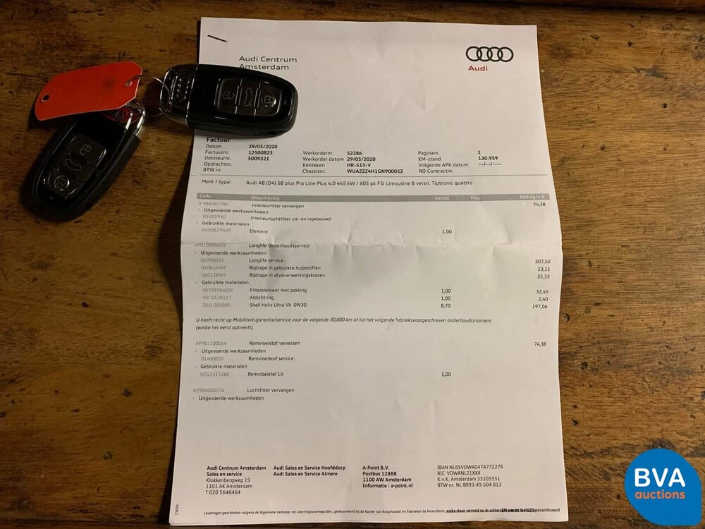 Audi S8 PLUS 4.0 TFSI plus Quattro 605 PS 2016 Keramik-Facelift.