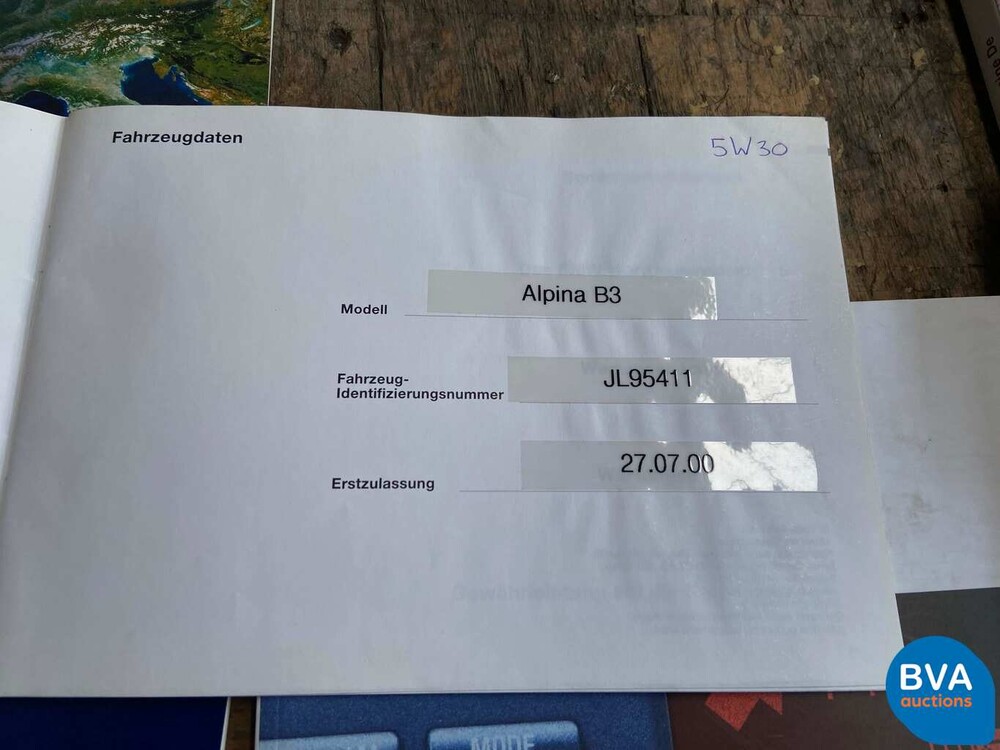 Alpina B3 3.3 280 PS 2000 BMW M3 3er Youngtimer, HZ-186-T.