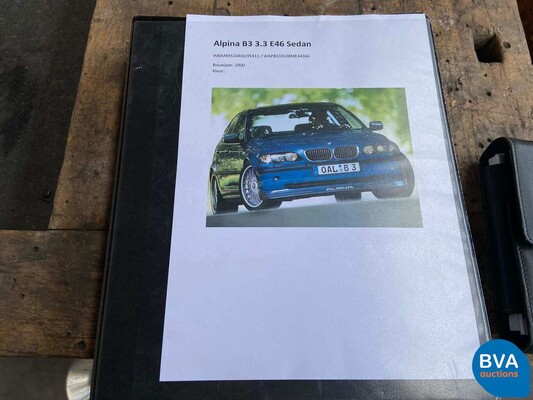 Alpina B3 3.3 280hp 2000 BMW M3 3-Series Youngtimer, HZ-186-T.