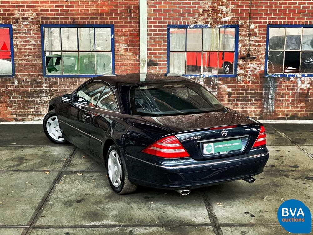 Mercedes-Benz CL600 V12 367 PS -Org. NL-CL-Klasse 2000, 79-FN-ZX.