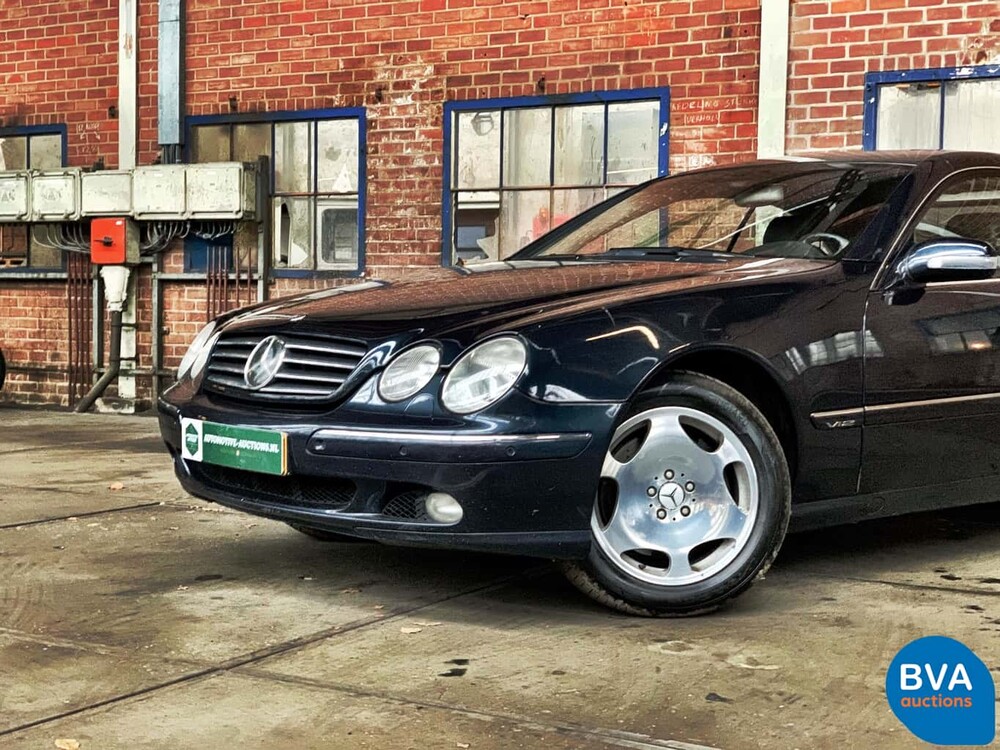 Mercedes-Benz CL600 V12 367 PS -Org. NL-CL-Klasse 2000, 79-FN-ZX.