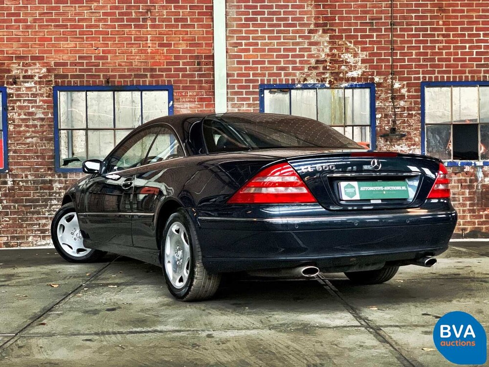 Mercedes-Benz CL600 V12 367 PS -Org. NL-CL-Klasse 2000, 79-FN-ZX.