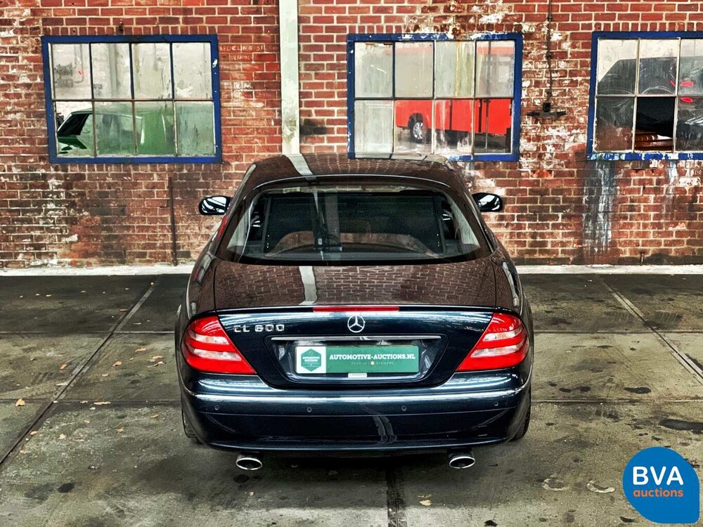 Mercedes-Benz CL600 V12 367 PS -Org. NL-CL-Klasse 2000, 79-FN-ZX.