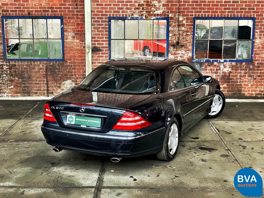 Mercedes-Benz CL600 V12 367 PS -Org. NL-CL-Klasse 2000, 79-FN-ZX.