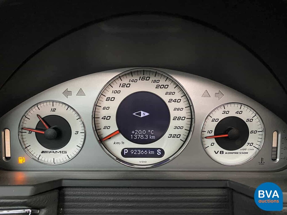 Mercedes-Benz E55 AMG 5.4 V8 476 PS E-Klasse 2003 -YOUNGTIMER-.