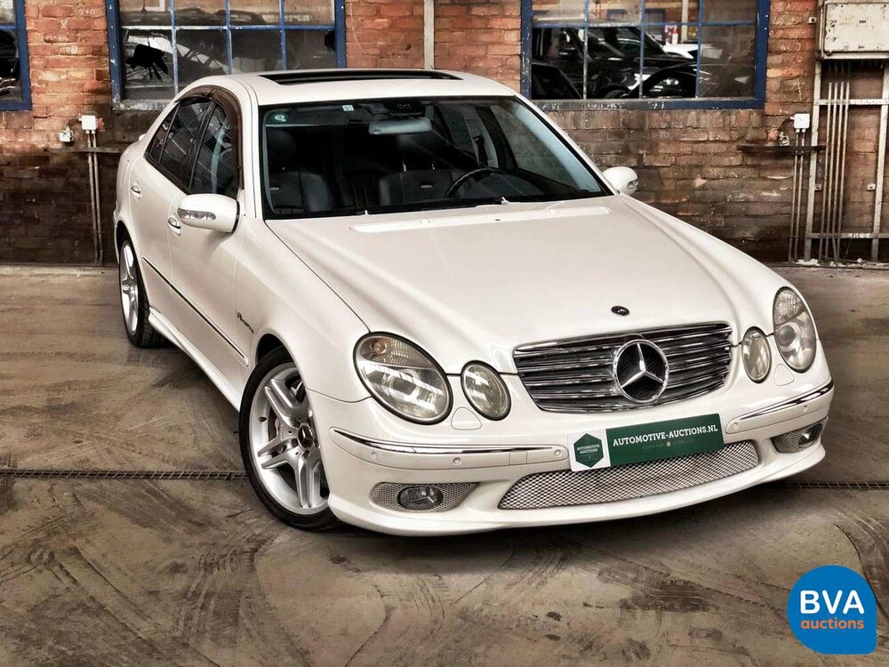 Mercedes-Benz E55 AMG 5.4 V8 476 PS E-Klasse 2003 -YOUNGTIMER-.