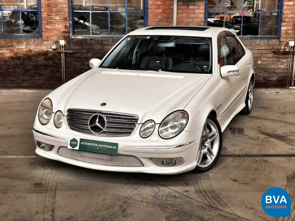 Mercedes-Benz E55 AMG 5.4 V8 476 PS E-Klasse 2003 -YOUNGTIMER-.