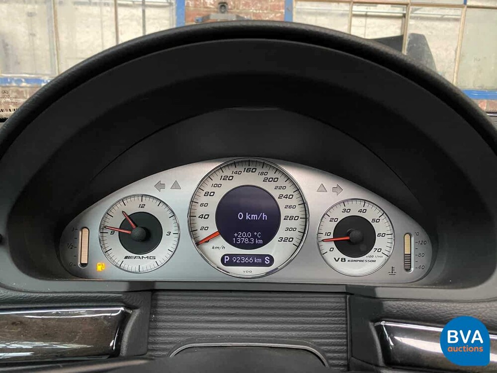 Mercedes-Benz E55 AMG 5.4 V8 476 PS E-Klasse 2003 -YOUNGTIMER-.