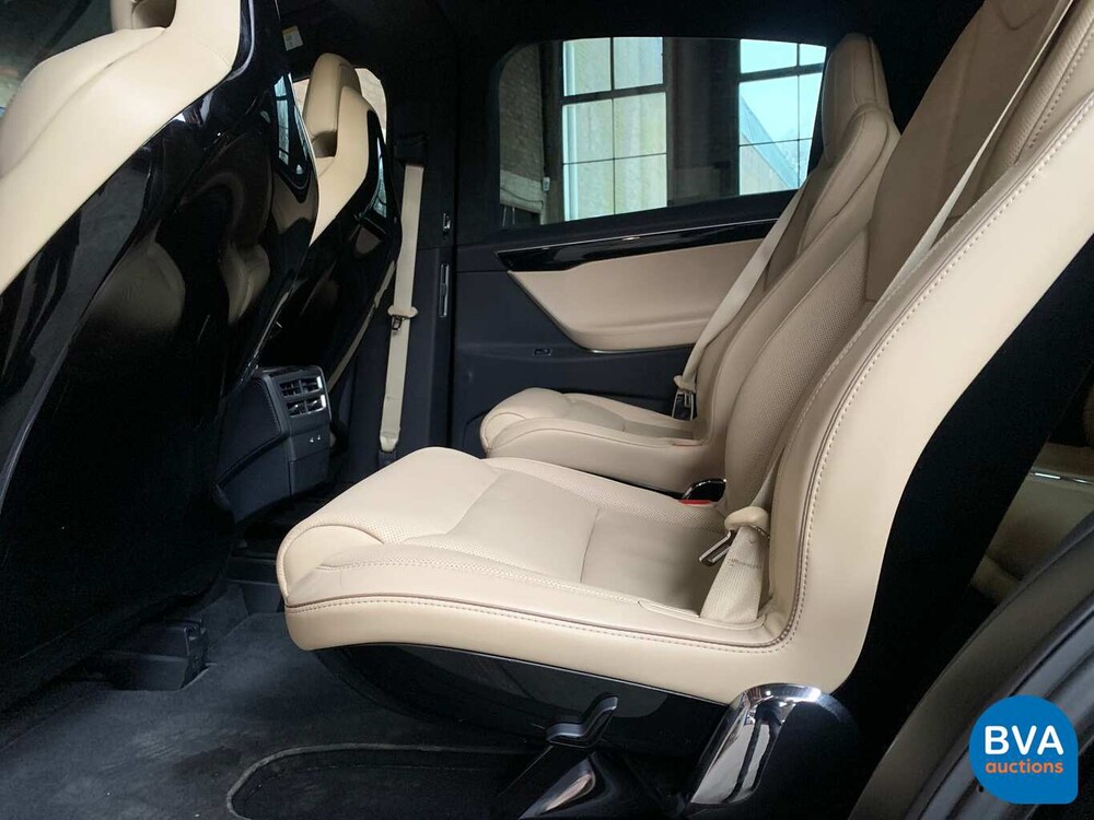 Tesla Model X 90D Base 6-Persoons -4% bijtelling- 428pk 2016 -Origineel NL-, KK-837-K