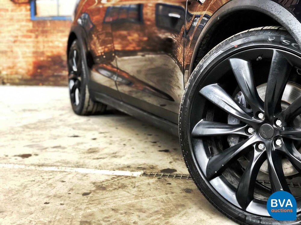 Tesla Model X 90D Base 6-Persoons -4% bijtelling- 428pk 2016 -Origineel NL-, KK-837-K