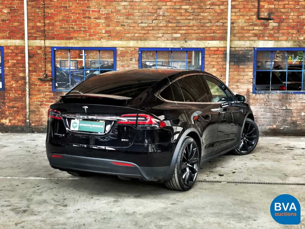 Tesla Model X 90D Base 6-Persoons -4% bijtelling- 428pk 2016 -Origineel NL-, KK-837-K