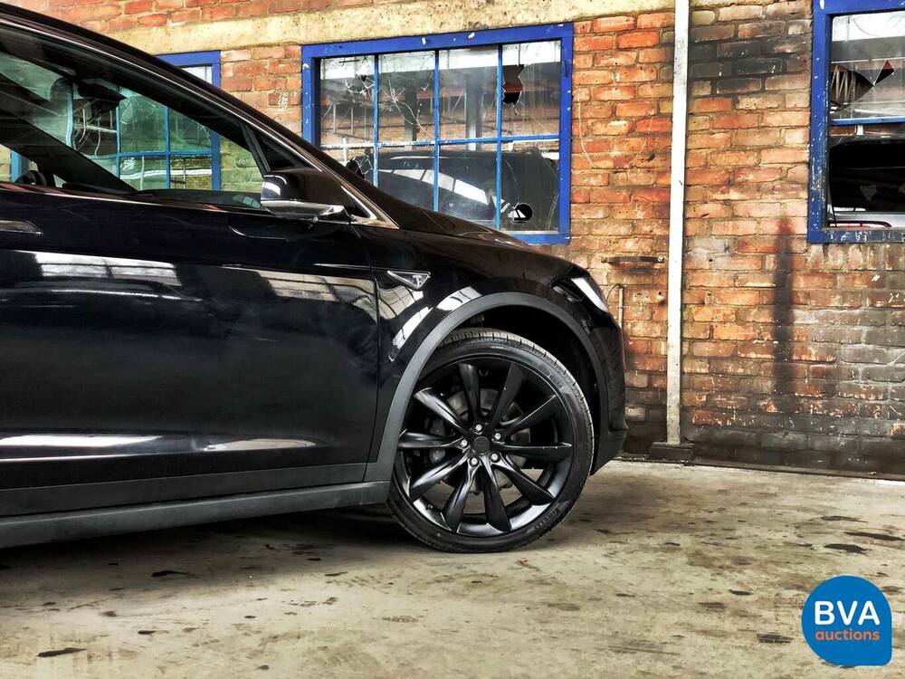 Tesla Model X 90D Base 6-Persoons -4% bijtelling- 428pk 2016 -Origineel NL-, KK-837-K