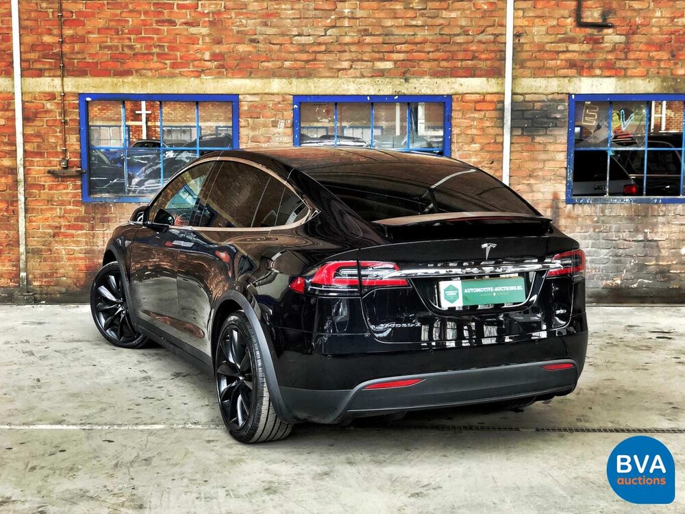 Tesla Model X 90D Base 6-Persoons -4% bijtelling- 428pk 2016 -Origineel NL-, KK-837-K