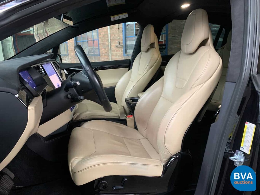 Tesla Model X 90D Base 6-Persoons -4% bijtelling- 428pk 2016 -Origineel NL-, KK-837-K