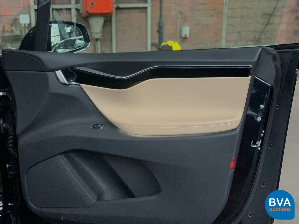 Tesla Model X 90D Base 6-Persoons -4% bijtelling- 428pk 2016 -Origineel NL-, KK-837-K