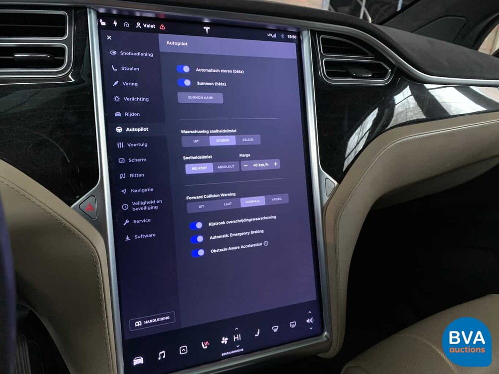 Tesla Model X 90D Base 6-Persoons -4% bijtelling- 428pk 2016 -Origineel NL-, KK-837-K