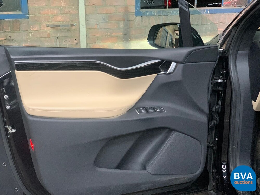 Tesla Model X 90D Base 6-Persoons -4% bijtelling- 428pk 2016 -Origineel NL-, KK-837-K