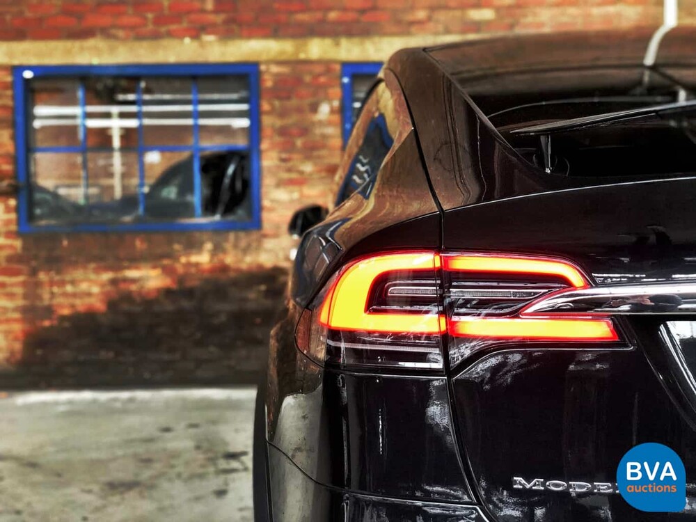 Tesla Model X 90D Base 6-Persoons -4% bijtelling- 428pk 2016 -Origineel NL-, KK-837-K