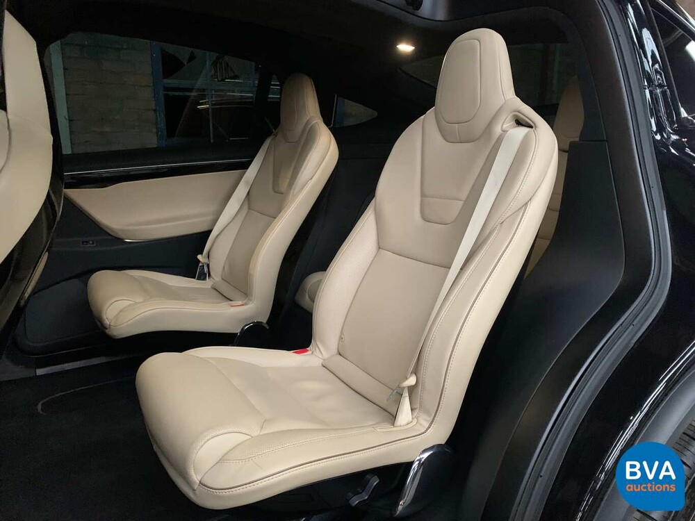 Tesla Model X 90D Base 6-Persoons -4% bijtelling- 428pk 2016 -Origineel NL-, KK-837-K