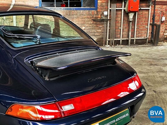 Porsche 911 Carrera Coupé 993 3.6 272 PS 1994, 33-DD-SV.