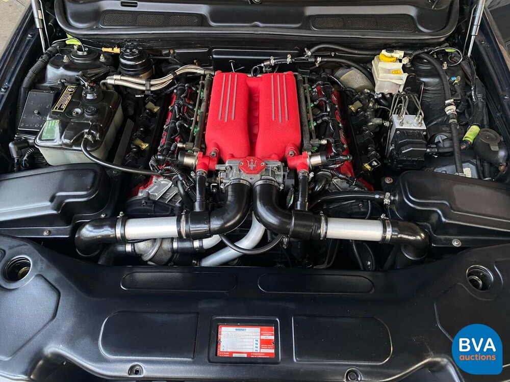 Maserati Quattroporte 3.2 V8 Evoluzione 335 PS 2000 - Original NL-, 35-DV-SN.