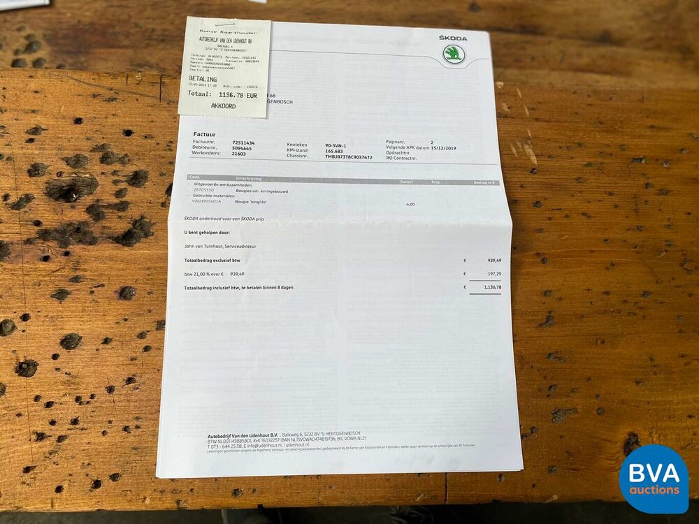 Skoda Superb Combi 1.8 TSI Elegance 18 "LMV 2011, 20-SVN-1.