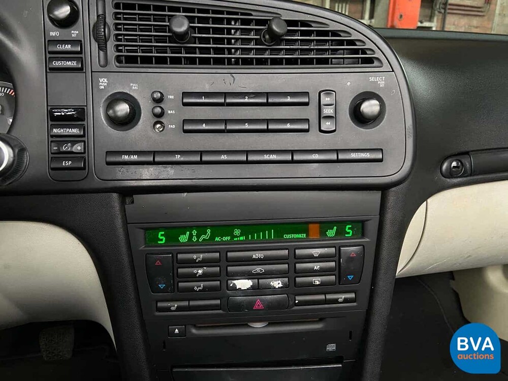 Saab 9-3 Cabriolet 2.0 T Vector 175pk 2005 -Youngtimer-, RH-257-D