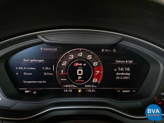 Audi RS4 Avant 2.9 TFSI Quattro 450 PS NW-Modell MY-2019.