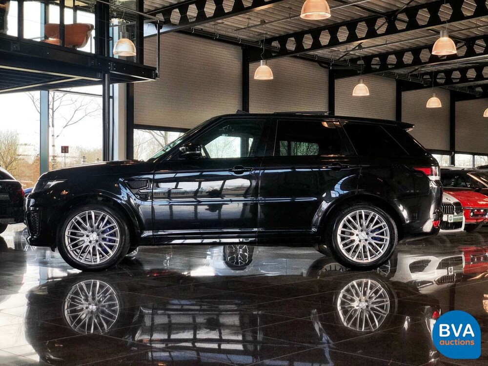 Land Rover Range Rover Sport SVR 5.0 V8 Supercharged 550hp -Original NL- 2016, NV-129-R.