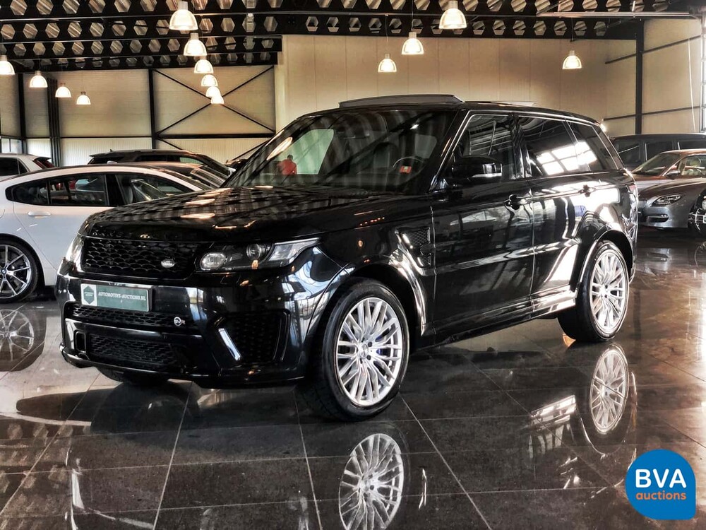 Land Rover Range Rover Sport SVR 5.0 V8 Supercharged 550hp -Original NL- 2016, NV-129-R.