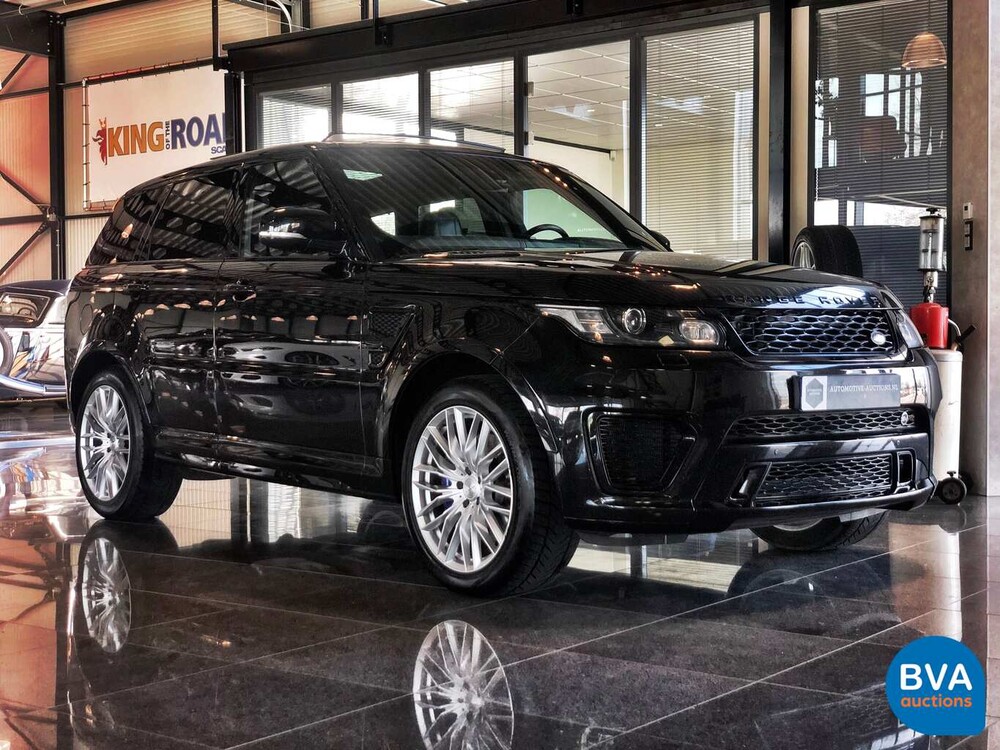 Land Rover Range Rover Sport SVR 5.0 V8 Supercharged 550hp -Original NL- 2016, NV-129-R.