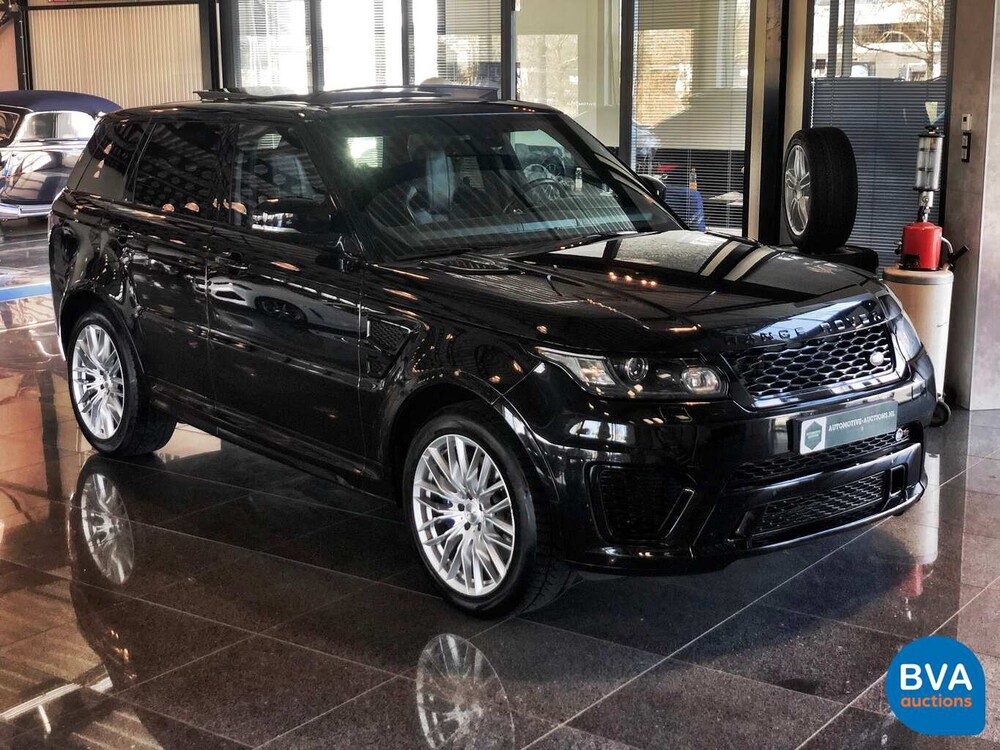 Land Rover Range Rover Sport SVR 5.0 V8 Supercharged 550hp -Original NL- 2016, NV-129-R.