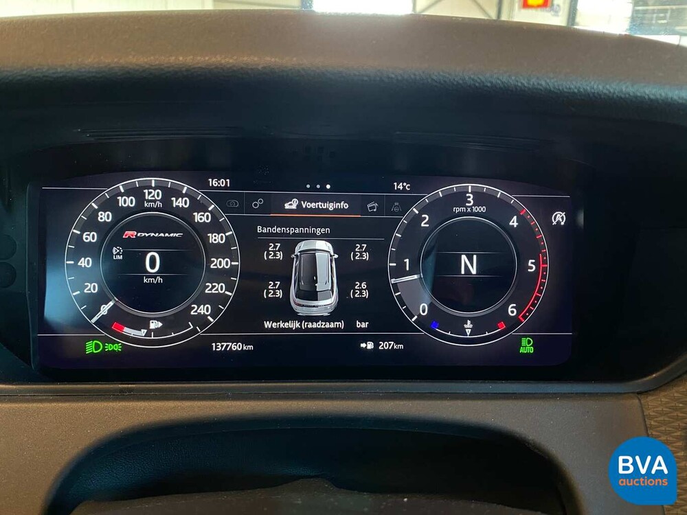 Land Rover Range Rover Velar R-Dynamic D180s 180hp 2018.
