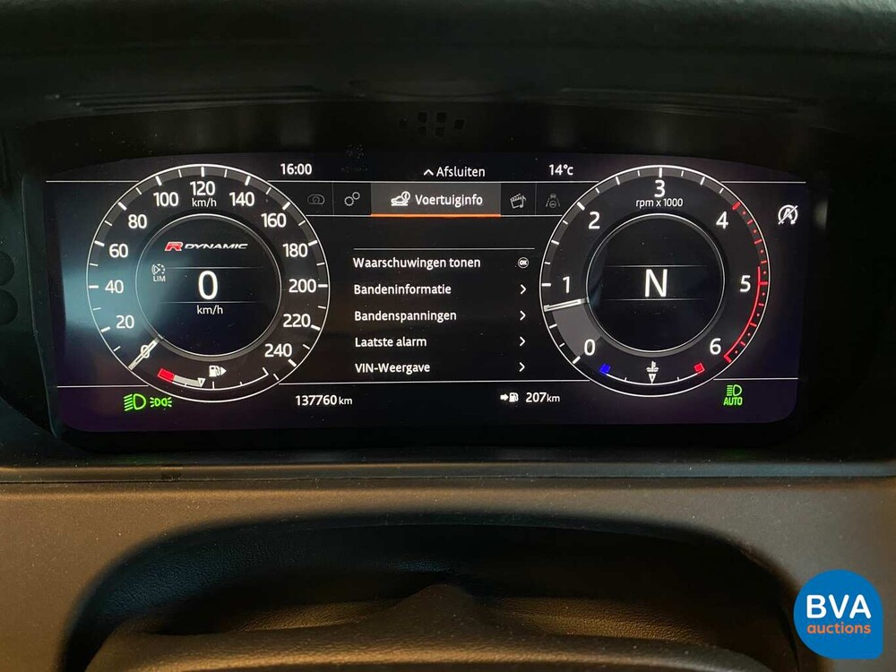 Land Rover Range Rover Velar R-Dynamic D180s 180hp 2018.