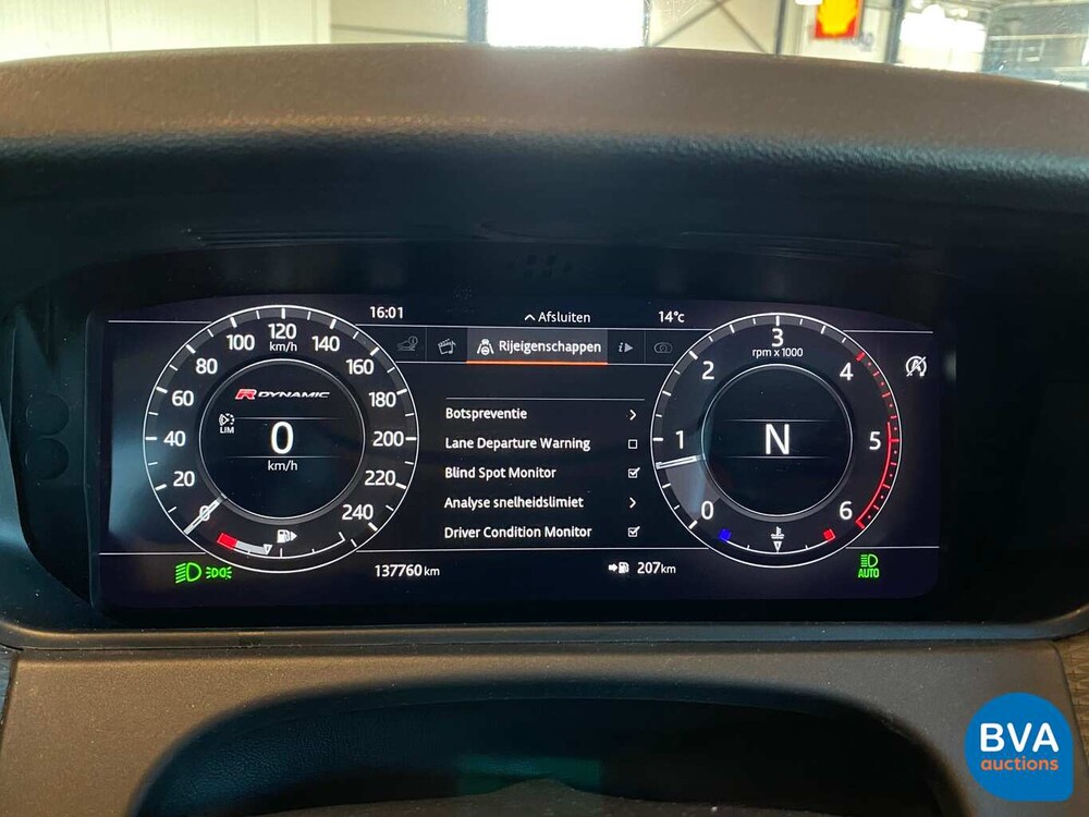 Land Rover Range Rover Velar R-Dynamic D180s 180hp 2018.