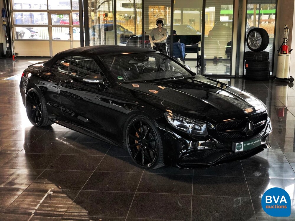 Mercedes-Benz S65 AMG V12 Cabriolet Carbon package 630hp S-Class 2016 (MY-2017).