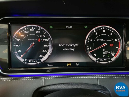 Mercedes-Benz S65 AMG V12 Cabriolet Carbonpakket 630pk S-Klasse 2016 (MY-2017)
