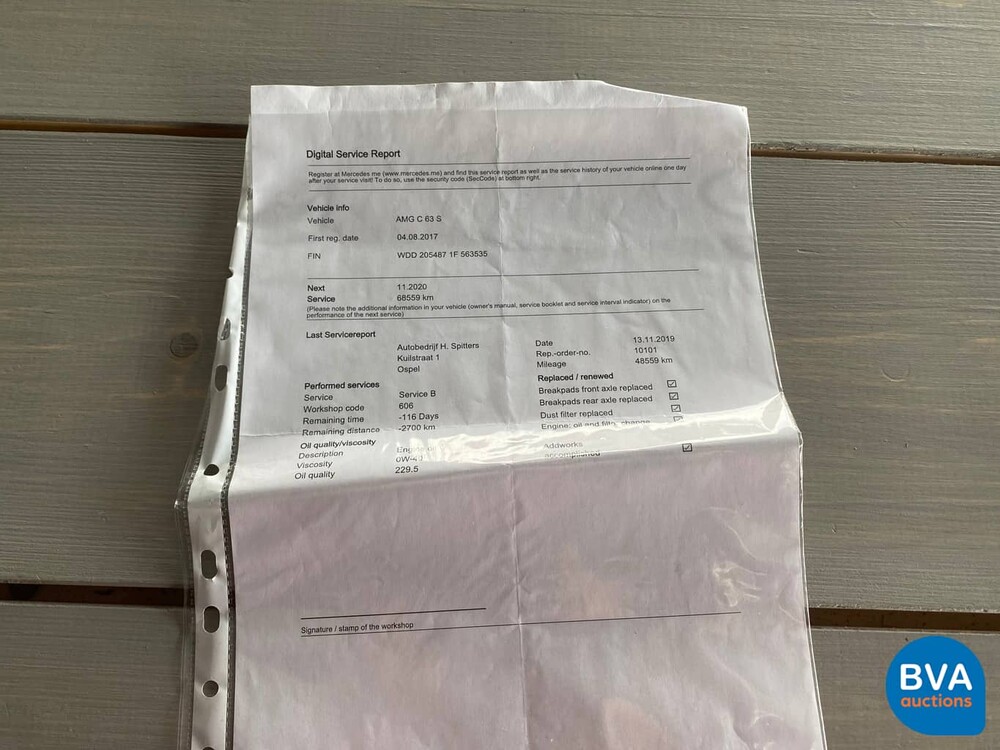 Mercedes-Benz C63S AMG Cabriolet 4.0 V8 BiTurbo 510pk C-klasse 2017, G-133-FX