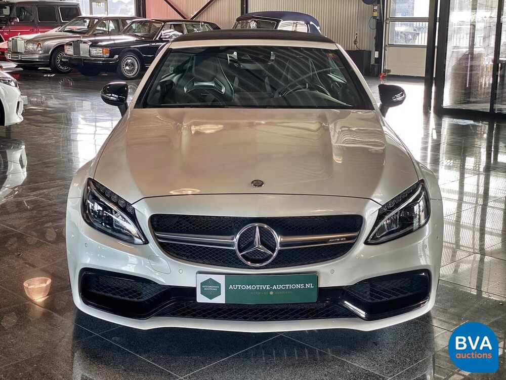 Mercedes-Benz C63S AMG Cabriolet 4.0 V8 BiTurbo 510pk C-klasse 2017, G-133-FX