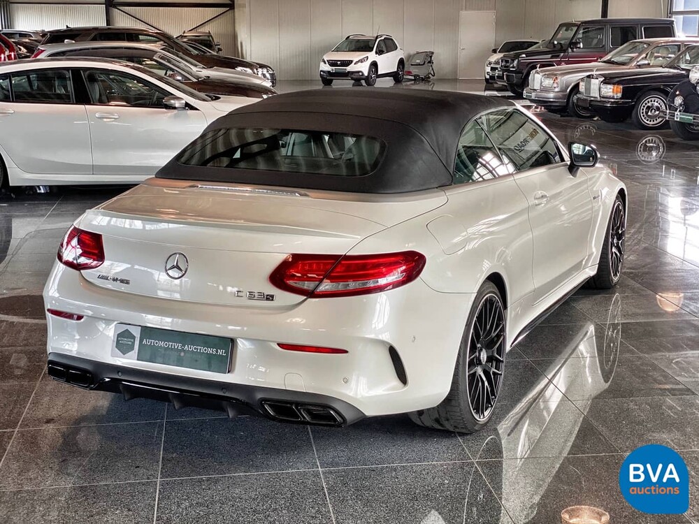 Mercedes-Benz C63S AMG Cabriolet 4.0 V8 BiTurbo 510pk C-klasse 2017, G-133-FX