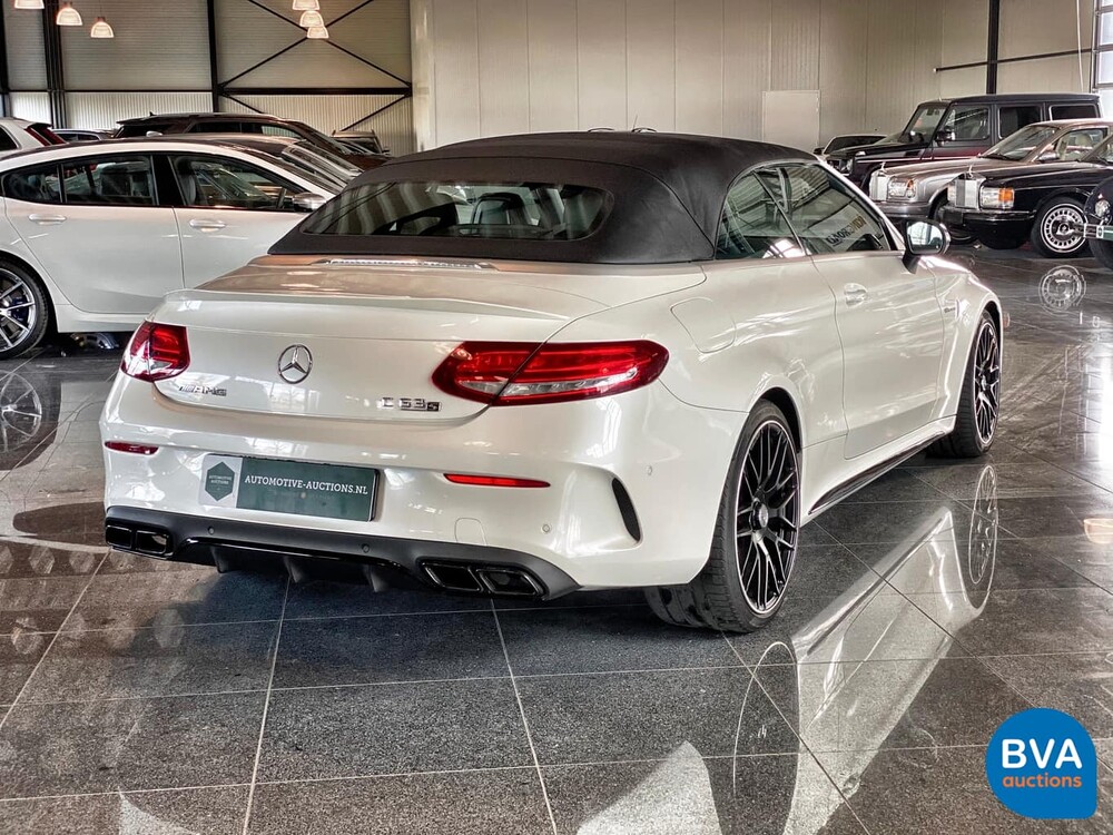Mercedes-Benz C63S AMG Cabriolet 4.0 V8 BiTurbo 510pk C-klasse 2017, G-133-FX