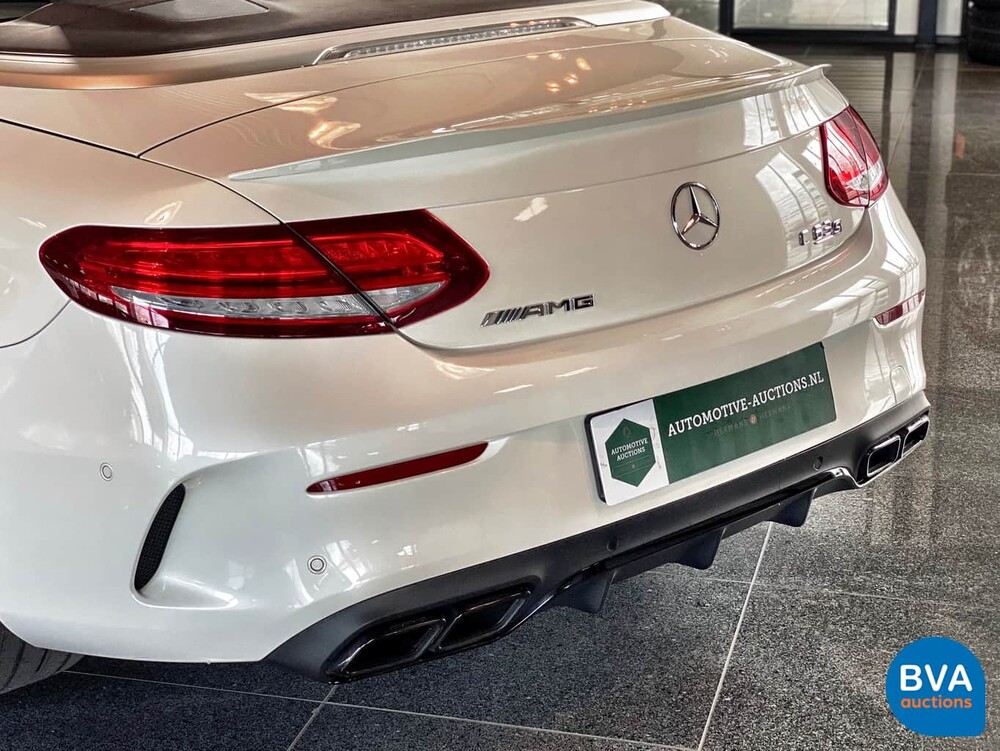 Mercedes-Benz C63S AMG Cabriolet 4.0 V8 BiTurbo 510pk C-klasse 2017, G-133-FX