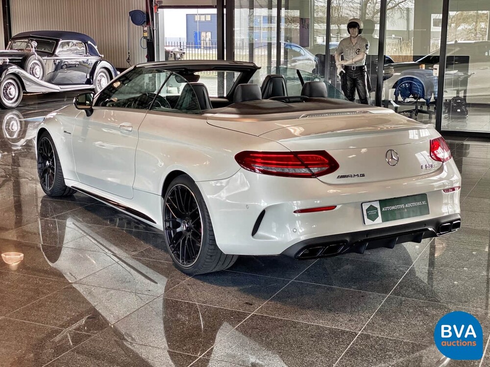 Mercedes-Benz C63S AMG Cabriolet 4.0 V8 BiTurbo 510pk C-klasse 2017, G-133-FX