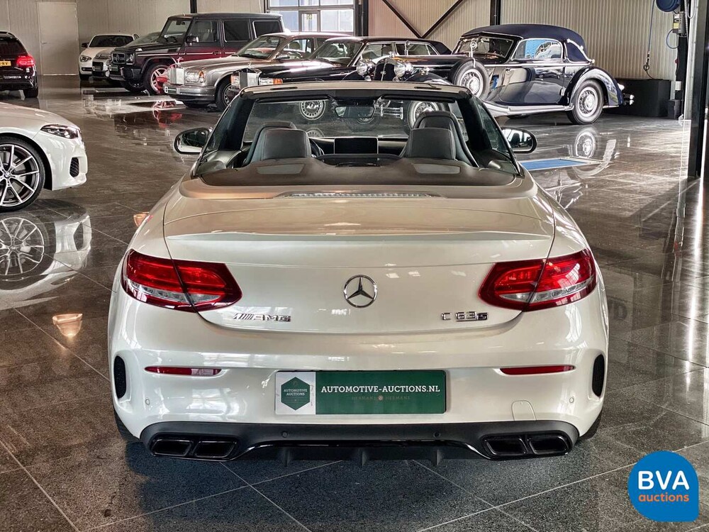Mercedes-Benz C63S AMG Cabriolet 4.0 V8 BiTurbo 510pk C-klasse 2017, G-133-FX