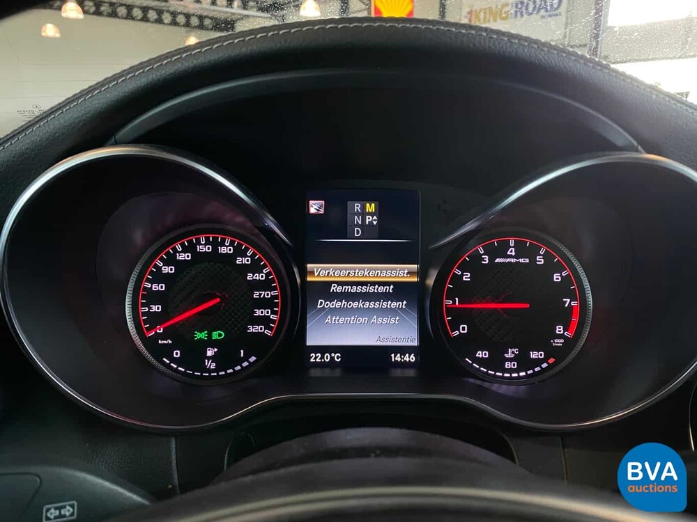 Mercedes-Benz C63S AMG Cabriolet 4.0 V8 BiTurbo 510pk C-klasse 2017, G-133-FX