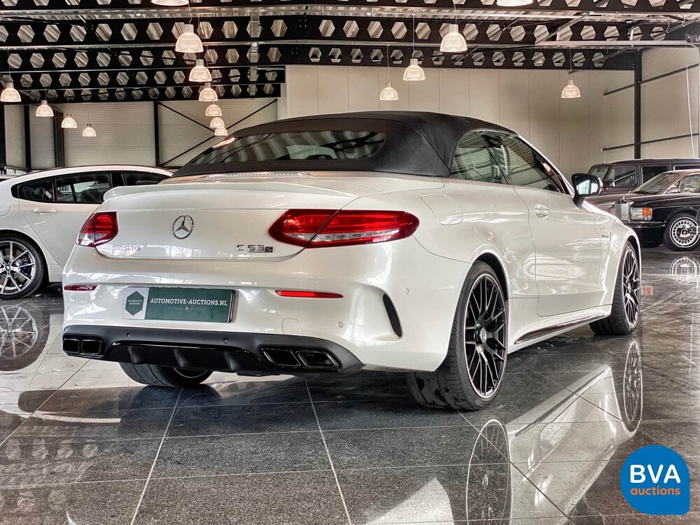 Mercedes-Benz C63S AMG Cabriolet 4.0 V8 BiTurbo 510pk C-klasse 2017, G-133-FX