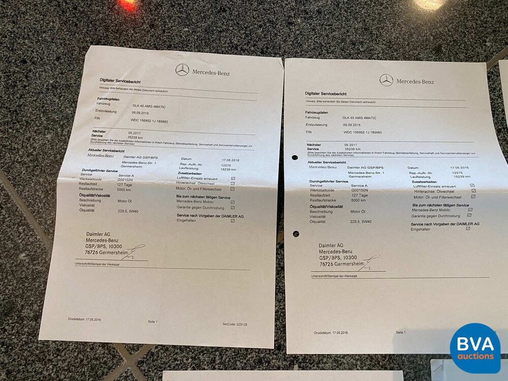 Mercedes-Benz GLA45 AMG 4Matic 381pk Aero-Pack MY-2016 FACELIFT, J-441-DF