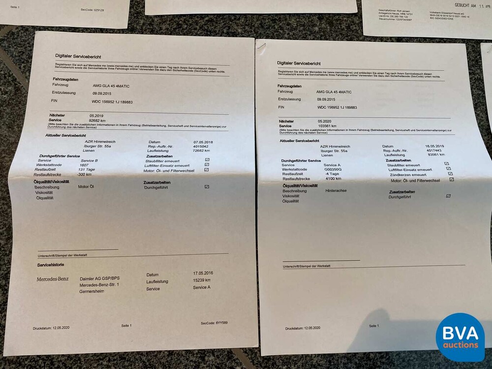 Mercedes-Benz GLA45 AMG 4Matic 381pk Aero-Pack MY-2016 FACELIFT, J-441-DF